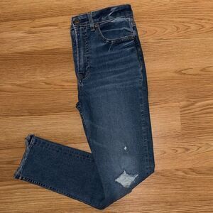 GAP SKY HIGH SKINNY ANKLE  JEANS